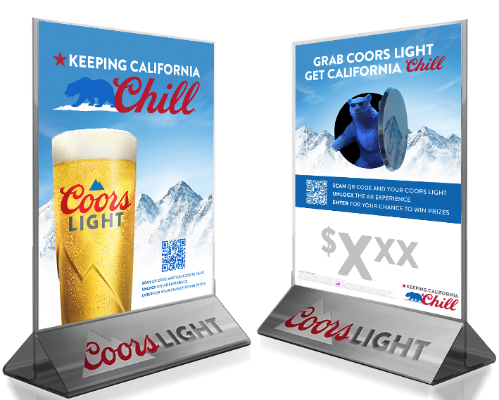 California Promo Tools Coors Light